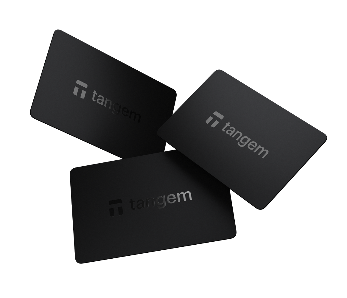 Tangem Wallet - 3 Cards Set