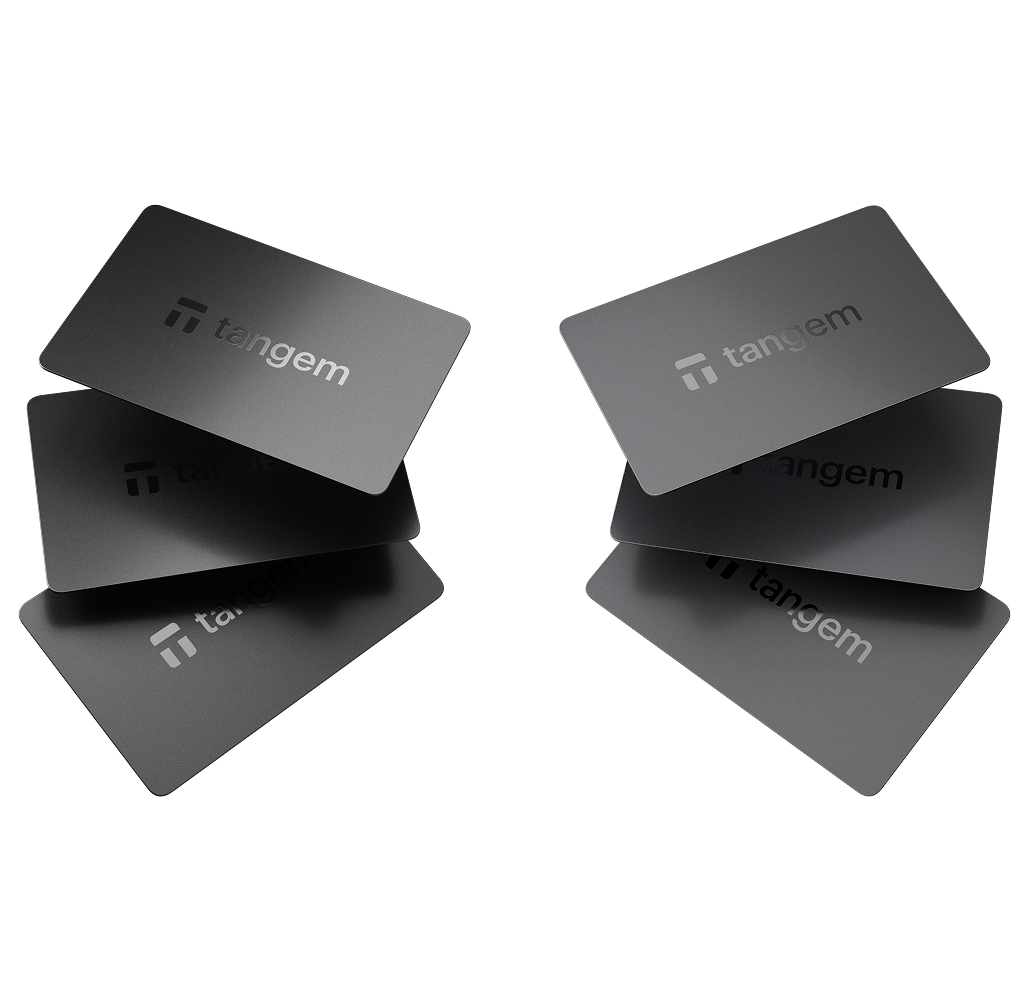 Tangem Wallet - 3 Cards Set