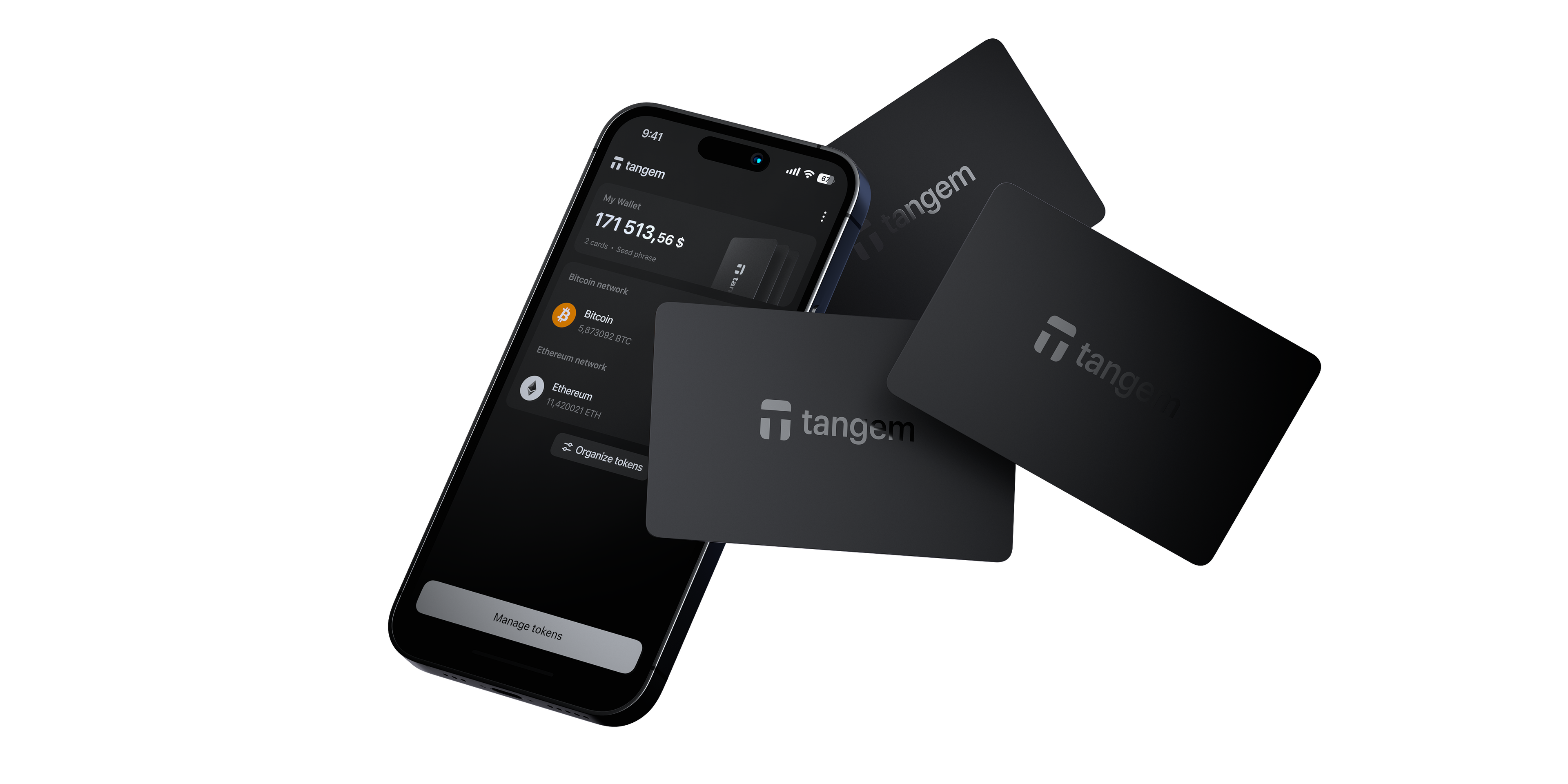 Tangem Wallet - 3 Cards Set
